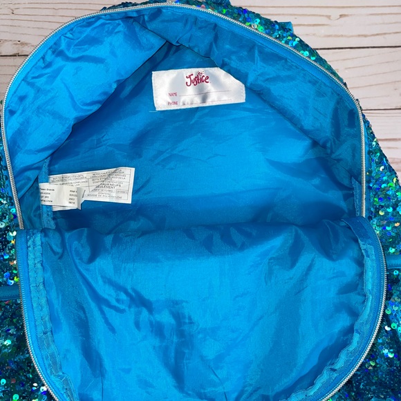 Justice sequin backpack - Picture 8 of 15
